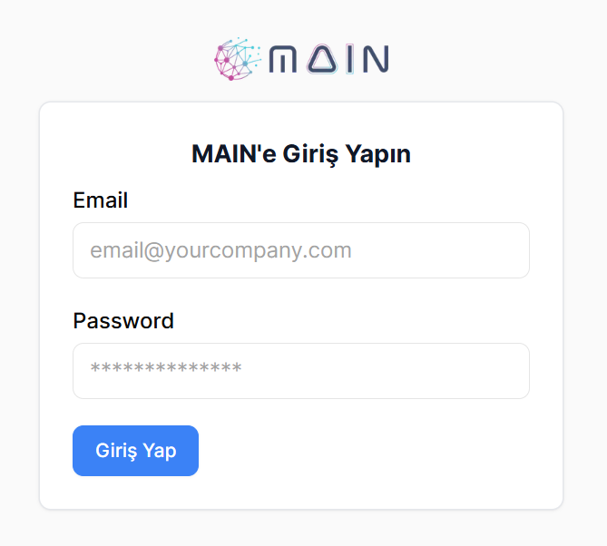 MAIN Kurumsal Proje