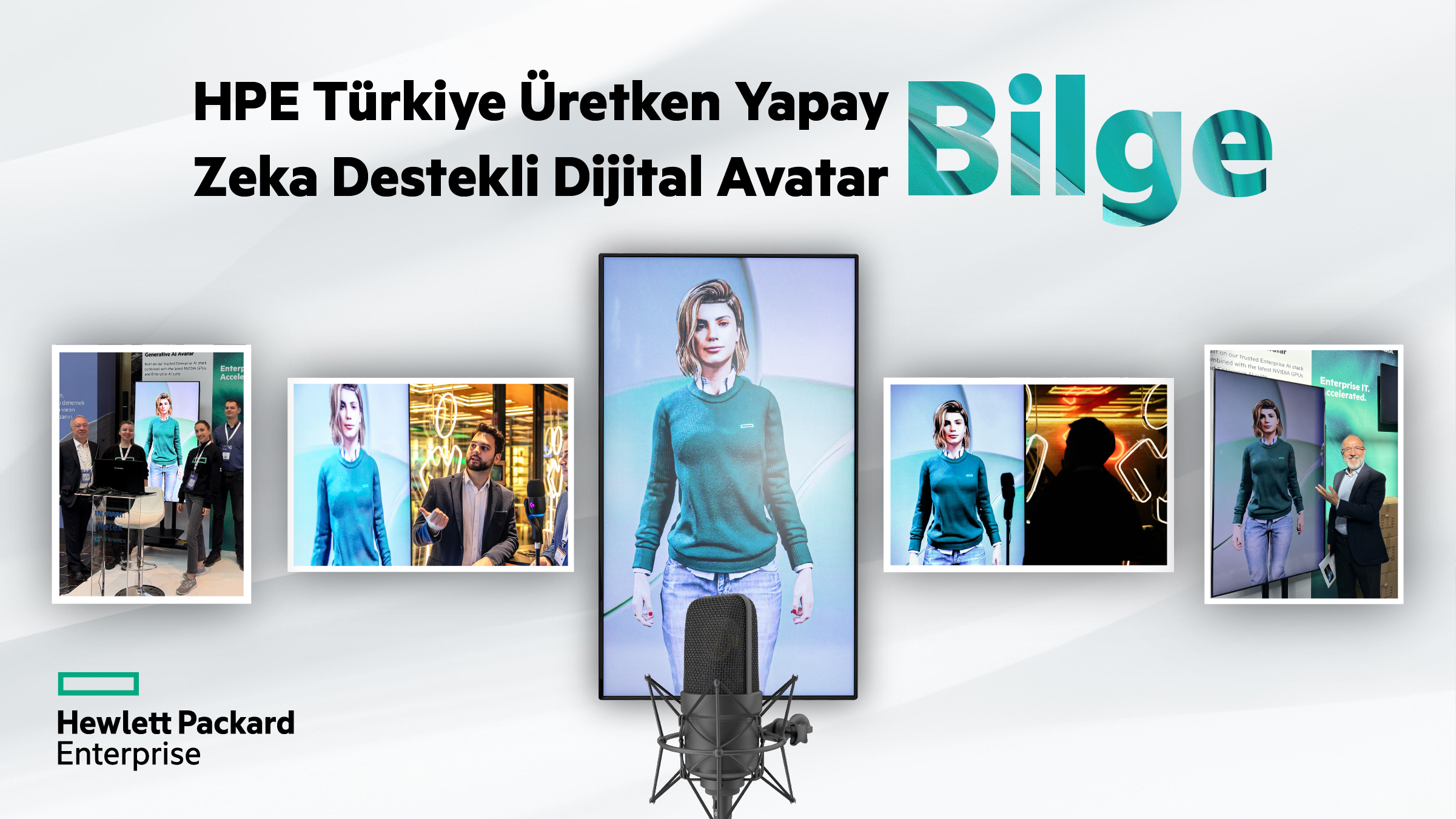 HPE Türkiye, Üretken Yapay Zeka Destekli Dijital Avatar